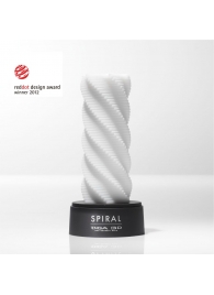 Белый 3D мастурбатор SPIRAL - Tenga - в Ставрополе купить с доставкой