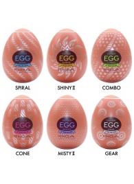 Набор из 6 мастурбаторов-яиц Tenga Egg Variety Pack V - Tenga - в Ставрополе купить с доставкой