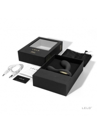 Чёрный перезаряжаемый стимулятор простаты Bruno Black - Lelo - в Ставрополе купить с доставкой