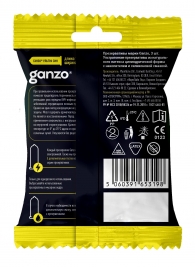 Ультратонкие презервативы Ganzo Ultra thin в мягкой упаковке - 3 шт. - Ganzo - купить с доставкой в Ставрополе