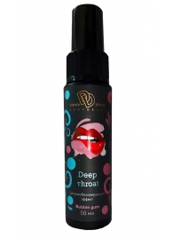 Спрей для горла Deep Throat с десенсибилизирующим эффектом и вкусом бабл-гам - 50 мл. - БиоМед - купить с доставкой в Ставрополе