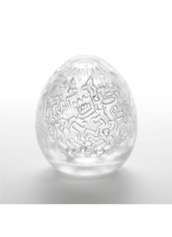 Мастурбатор-яйцо Keith Haring EGG PARTY - Tenga - в Ставрополе купить с доставкой