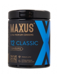 Классические презервативы MAXUS Classic - 12 шт. - Maxus - купить с доставкой в Ставрополе