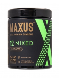 Презервативы MAXUS Mixed - 12 шт. - Maxus - купить с доставкой в Ставрополе