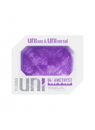 Фиолетовый мастурбатор-стимулятор Tenga Uni Amethyst - Tenga - в Ставрополе купить с доставкой