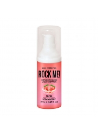 Жидкий вибратор Nuei Rock Me! с ароматом клубники - 20 мл. - Nuei cosmetics - купить с доставкой в Ставрополе