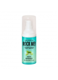 Жидкий вибратор Nuei Rock Me! с ароматом мяты - 20 мл. - Nuei cosmetics - купить с доставкой в Ставрополе