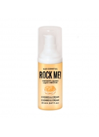 Жидкий вибратор Nuei Rock Me! с ароматом печенья и сливок - 20 мл. - Nuei cosmetics - купить с доставкой в Ставрополе