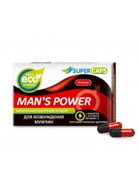 Возбуждающее средство Man’s power - 10 капсул (+1 в подарок) - SuperCaps - купить с доставкой в Ставрополе