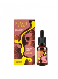 Капли с согревающим эффектом Passion Drips Warming - 15 мл. - Pleasure Lab - купить с доставкой в Ставрополе