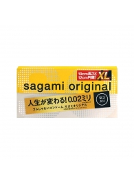 Презервативы увеличенного размера Sagami Original 0.02 XL-size - 12 шт. - Sagami - купить с доставкой в Ставрополе