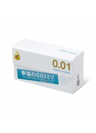 Увлажнённые презервативы Sagami Original 0.01 Extra Lub - 12 шт. - Sagami - купить с доставкой в Ставрополе