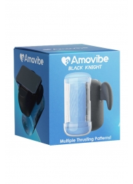 Инновационный робот-мастурбатор Black Knight с функцией пенетрации - Amovibe - в Ставрополе купить с доставкой