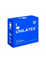 Классические презервативы Unilatex Natural Plain - 3 шт. - Unilatex - купить с доставкой в Ставрополе