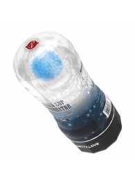 Прозрачный текстурированный мастурбатор Vacuum Cup Masturbator Planet - Baile - в Ставрополе купить с доставкой