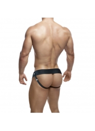 Телесный фаллопротез на черных эластичных ремнях 7 Inch Hollow Strap On - 17 см. - Blush Novelties - купить с доставкой в Ставрополе
