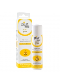 Силиконовый лубрикант с жожоба pjur MED Soft glide - 100 мл. - Pjur - купить с доставкой в Ставрополе