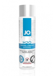 Возбуждающий лубрикант на водной основе JO Personal Lubricant H2O Warming - 120 мл. - System JO - купить с доставкой в Ставрополе