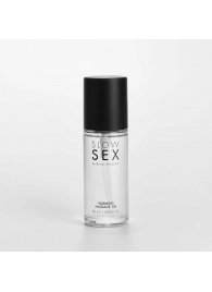 Съедобное cогревающее массажное масло Slow Sex - 50 мл. - Bijoux Indiscrets - купить с доставкой в Ставрополе