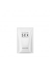Полоски для орального секса Slow Sex Oral Sex Strips - 7 шт. - Bijoux Indiscrets - купить с доставкой в Ставрополе
