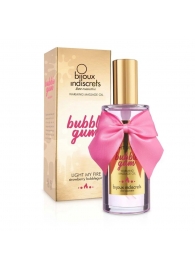 Разогревающее массажное масло Light My Fire Bubble Gum с ароматом бабл-гам - 100 мл. - Bijoux Indiscrets - купить с доставкой в Ставрополе