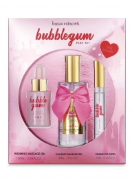 Набор средств для массажа и ласк Bubblegum Play Kit - Bijoux Indiscrets - купить с доставкой в Ставрополе