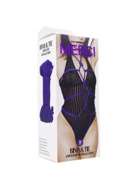 Фиолетовая верёвка для связывания и фиксации Bind Tie - 9,14 м. - Doc Johnson - купить с доставкой в Ставрополе