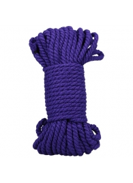 Фиолетовая верёвка для связывания и фиксации Bind Tie - 15,24 м. - Doc Johnson - купить с доставкой в Ставрополе