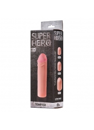 Фаллоудлинитель SUPER HERO Tempter - 16 см. - Lola Games - в Ставрополе купить с доставкой