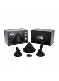 Конусный вибромассажер Cowgirl Cone с 2 насадками - CowGirl - купить с доставкой в Ставрополе