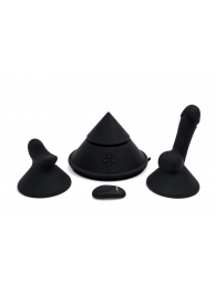 Конусный вибромассажер Cowgirl Cone с 2 насадками - CowGirl - купить с доставкой в Ставрополе