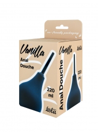 Черный анальный душ Anal Douche L - Lola Games - купить с доставкой в Ставрополе