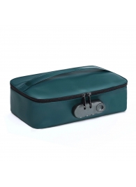 Зеленая сумочка для хранения игрушек Discreet Box - Dorcel - купить с доставкой в Ставрополе