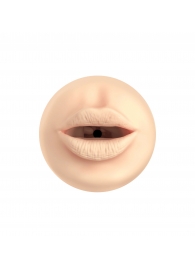 Телесный мастурбатор-ротик Feel Stroker Mouth - Kiiroo - в Ставрополе купить с доставкой