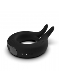 Черное эрекционное кольцо Marry Me Rechargeable Vibrating Cockring - Adrien Lastic - в Ставрополе купить с доставкой