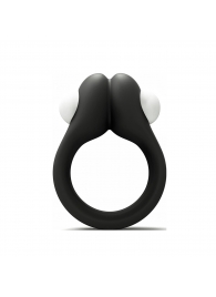 Черное эрекционное кольцо Zippy Vibrating Ring With Bullet - Adrien Lastic - в Ставрополе купить с доставкой