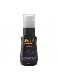 Пролонгирующая гель-смазка Sico Marathon - 50 мл. - Sico - купить с доставкой в Ставрополе