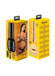 Мастурбатор-ротик Kiiroo Feel Victoria Mouth - Kiiroo - в Ставрополе купить с доставкой