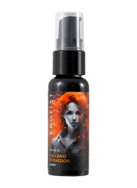 Гель с эффектом вибрации Volcano Of Passion со вкусом вишни - 25 мл. - Erotist Lubricants - купить с доставкой в Ставрополе