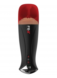Мастурбатор-вагина в колбе с вибрацией Fuck-O-Matic Pro XL - Pipedream - в Ставрополе купить с доставкой