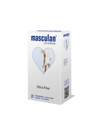 Особо тонкие презервативы Masculan Ultra Fine - 21 шт. - Masculan - купить с доставкой в Ставрополе