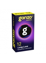 Презервативы с анестетиком для продления удовольствия Ganzo Long Love - 12 шт. - Ganzo - купить с доставкой в Ставрополе