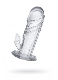 Прозрачная насадка на пенис Uco - 13 см. - A-toys - в Ставрополе купить с доставкой