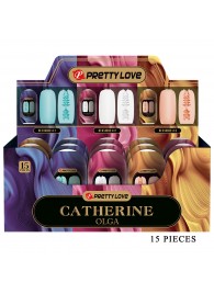 Набор из 15 мастурбаторов Catherine Olga - Baile - в Ставрополе купить с доставкой