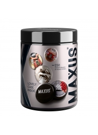 Черные утолщенные презервативы MAXUS Extra Strong с железным кейсом - 15 шт. - Maxus - купить с доставкой в Ставрополе