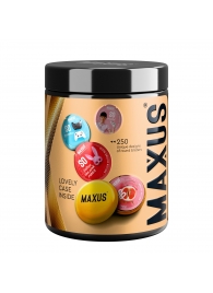 Точечные презервативы MAXUS 2000 Amazing Dots с железным кейсом - 15 шт. - Maxus - купить с доставкой в Ставрополе