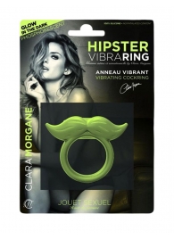 Люминесцентное эрекционное виброкольцо Hipster - Clara Morgane - в Ставрополе купить с доставкой
