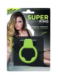Люминесцентное эрекционное виброкольцо Super - Clara Morgane - в Ставрополе купить с доставкой