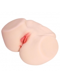 Мастурбатор-полуторс с двойным слоем материала Jenny Onahole Real Vagina - KOKOS - в Ставрополе купить с доставкой