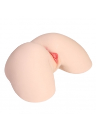 Мастурбатор-полуторс с двойным слоем материала Jenny Onahole Real Hips - KOKOS - в Ставрополе купить с доставкой